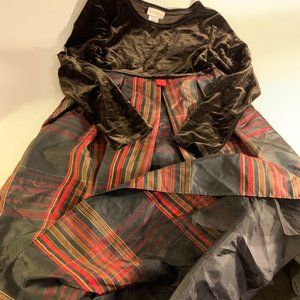 Jenny & Me plaid dress size 14